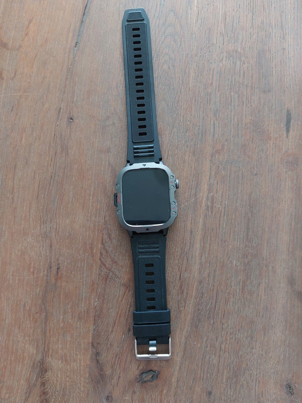HELLO_WATCH Smartwatch - Zo goed als nieuw, Zwart, Nieuw, Ophalen of Verzenden, Waterdicht