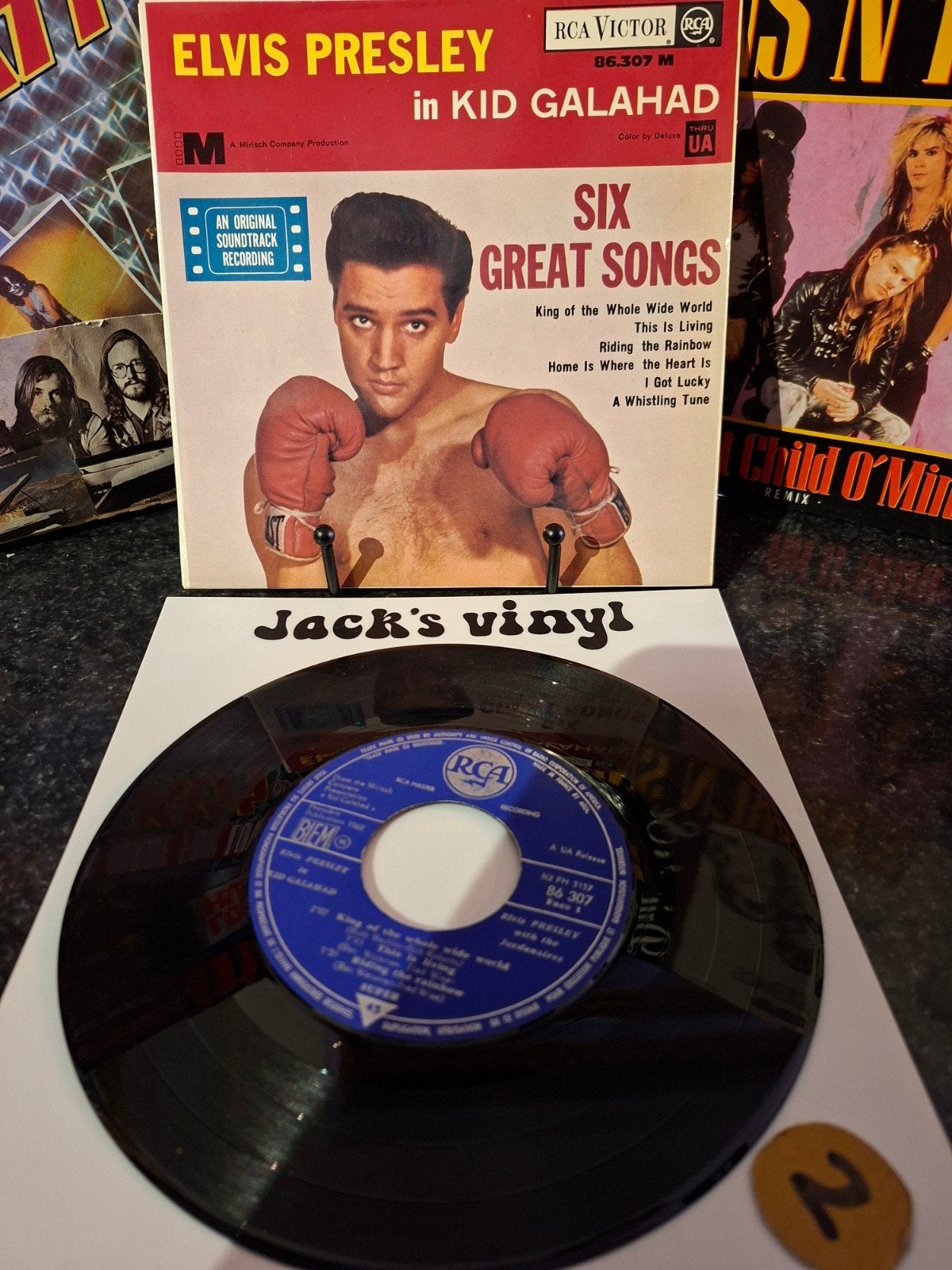 Elvis Presley - Kid Galahad EP (Six Great Songs)1962, Rock, 7 inch, Ophalen of Verzenden, EP