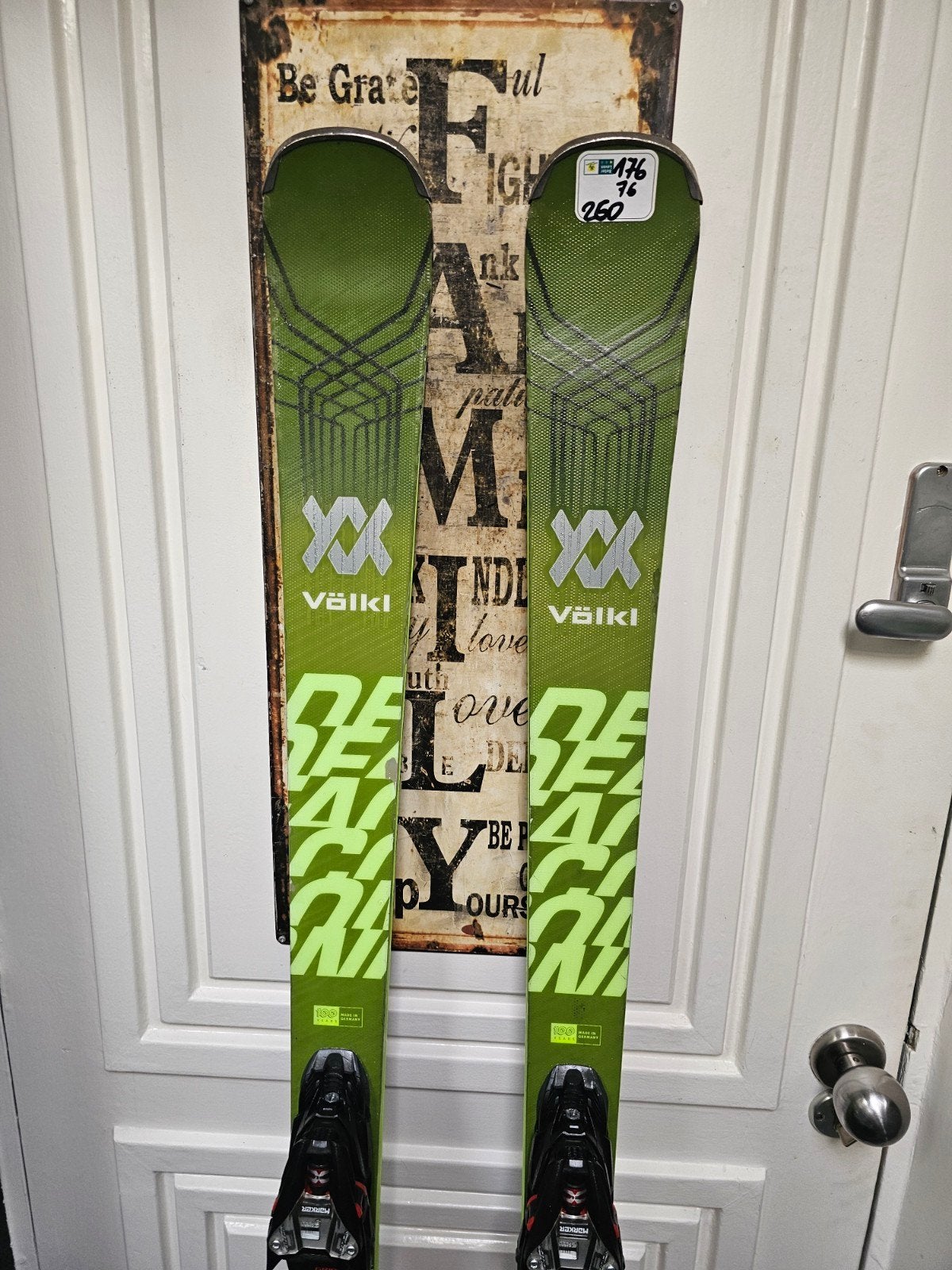 176cm VOLKL DEACON 76 ALL SNEEUW VOOR KENNERS