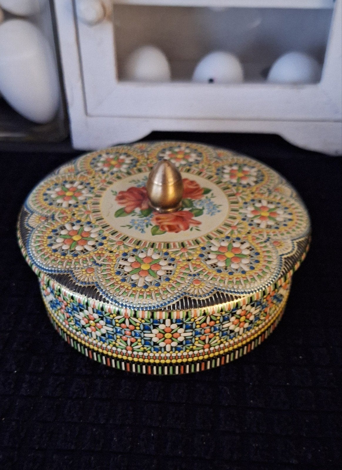 Vintage koekblik, Ophalen of Verzenden