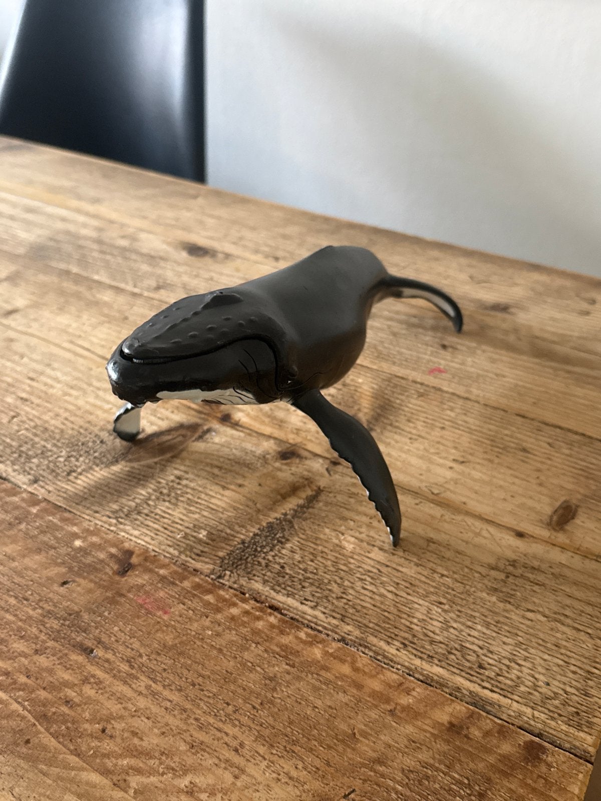 Bultrug walvis beeldje - gedetailleerd en realistisch, Ophalen of Verzenden, Zo goed als nieuw, Overige soorten, Beeldje of Figuurtje