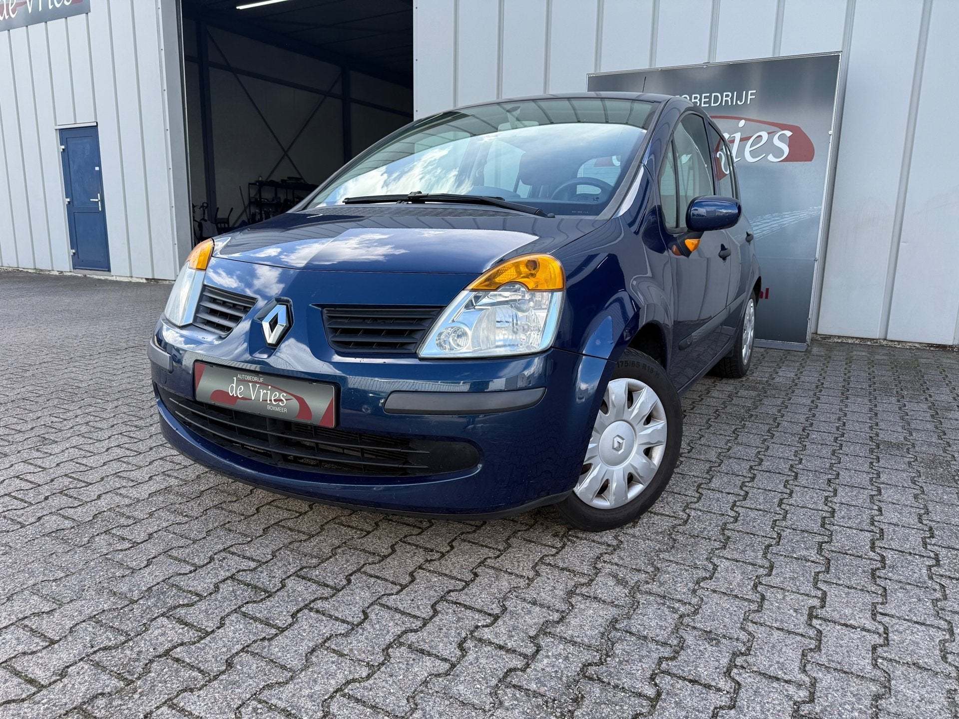Renault Modus 1.2-16V Dynamique Comfort / Airco / Nieuwe APK, Voorwielaandrijving, Gebruikt, 4 cilinders, Blauw