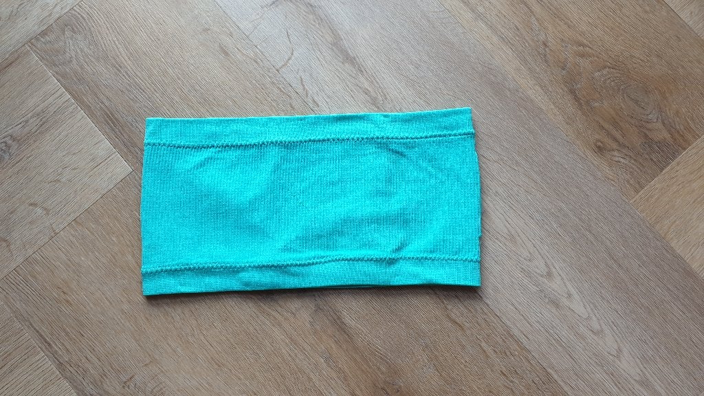 Bandeau Top Aqua Blauw maat M, Kleding | Dames, Maat 38/40 (M), Blauw, Ophalen of Verzenden, Zo goed als nieuw