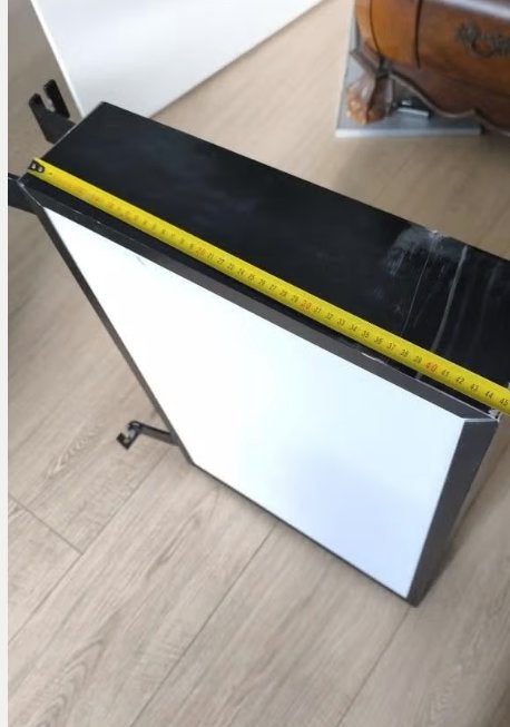 Stoep reclame bord (gratis!) en aan muur reclame bord, Ophalen of Verzenden, Zo goed als nieuw, Reclamebord