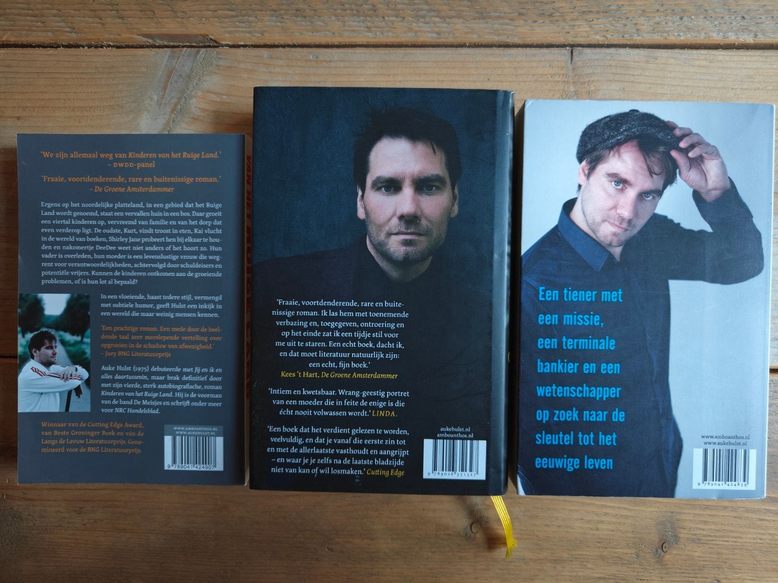 3 Boeken van Auke Hulst., Ophalen of Verzenden, Gelezen