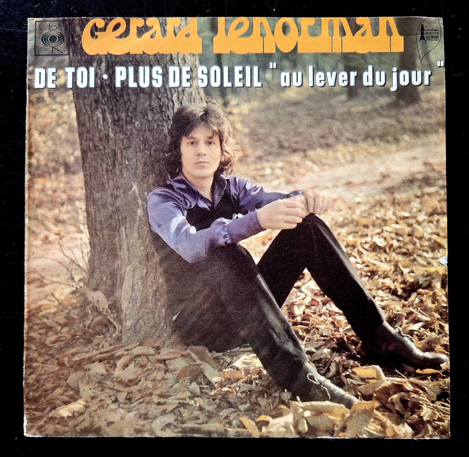 7"/SINGLE  GÉRARD LENORMAN - De Toi / Plus De Soleil, Ophalen of Verzenden, Gebruikt, Nederlandstalig