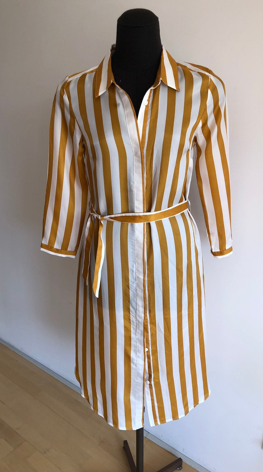 POP Copenhagen lange blouse zomerjurk maat S zijdelook, Maat 38/40 (M), Wit, Ophalen of Verzenden, Zo goed als nieuw