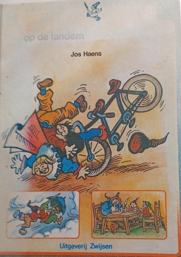 Boekje - Puk en Muk op de tandem, Gelezen, Ophalen of Verzenden, Haens Jos, Sprookjes