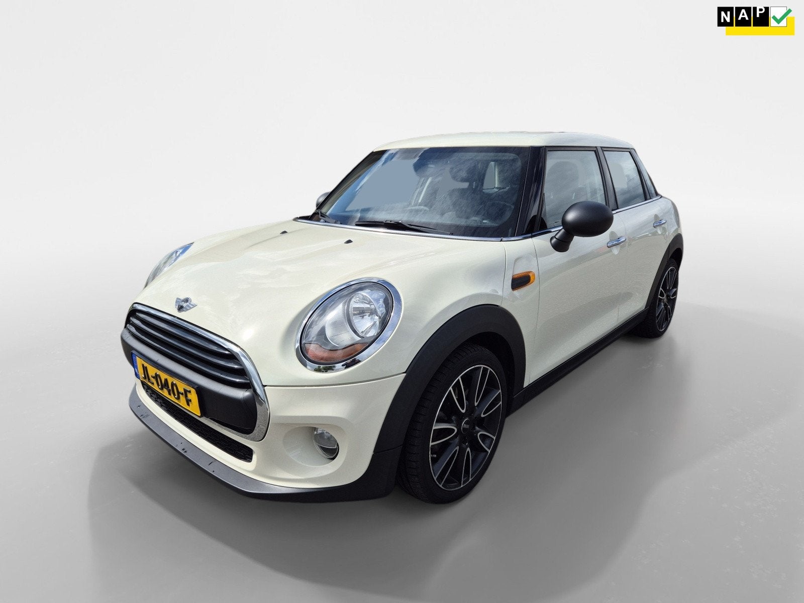 Mini Mini 1.2 One Salt Business | AUTOMAAT | Nederlandse aut, Auto's, Stof, Gebruikt, 1198 cc, Wit