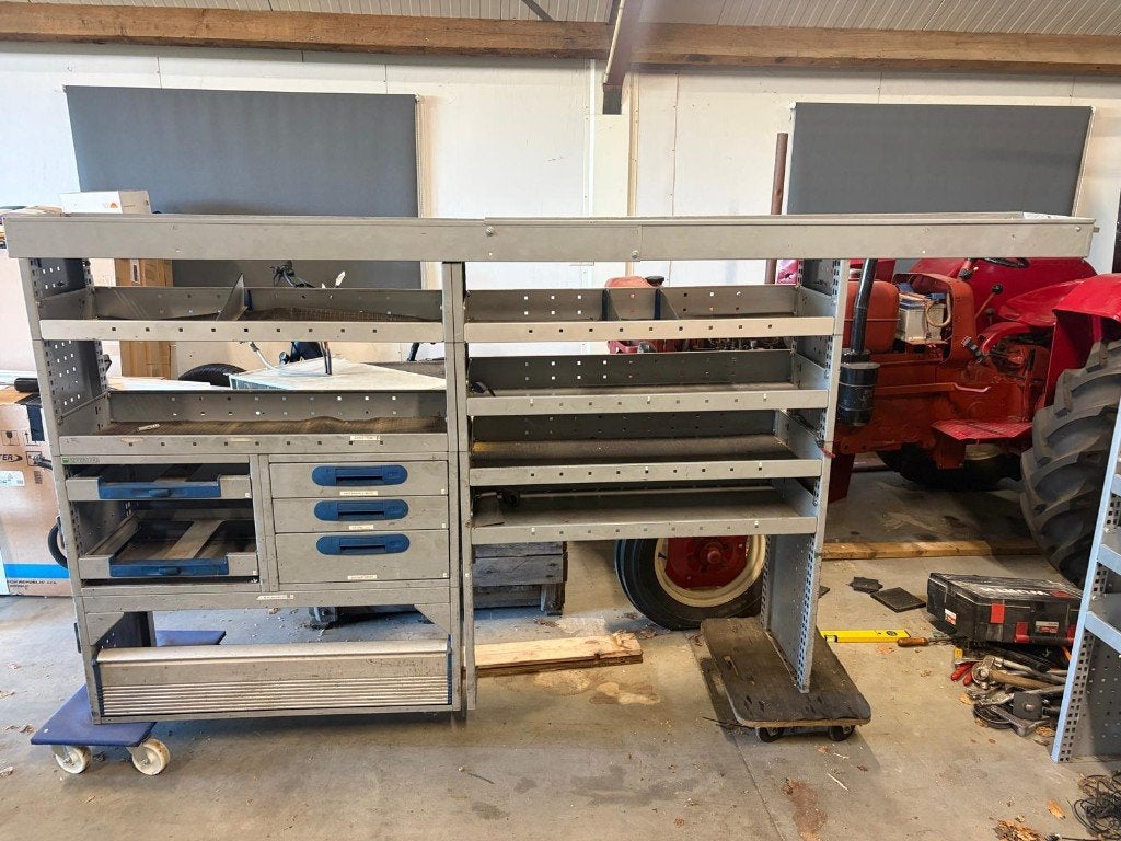 Bedrijfswagen inrichting, Ophalen, Gebruikt