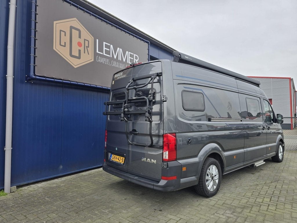 Knaus BoxDrive 680 ME off-grid, bomvol keurig! Actie!, Caravans en Kamperen, Buscamper of Camperbus, Koelkast, Tot en met 3, Achteruitrijcamera