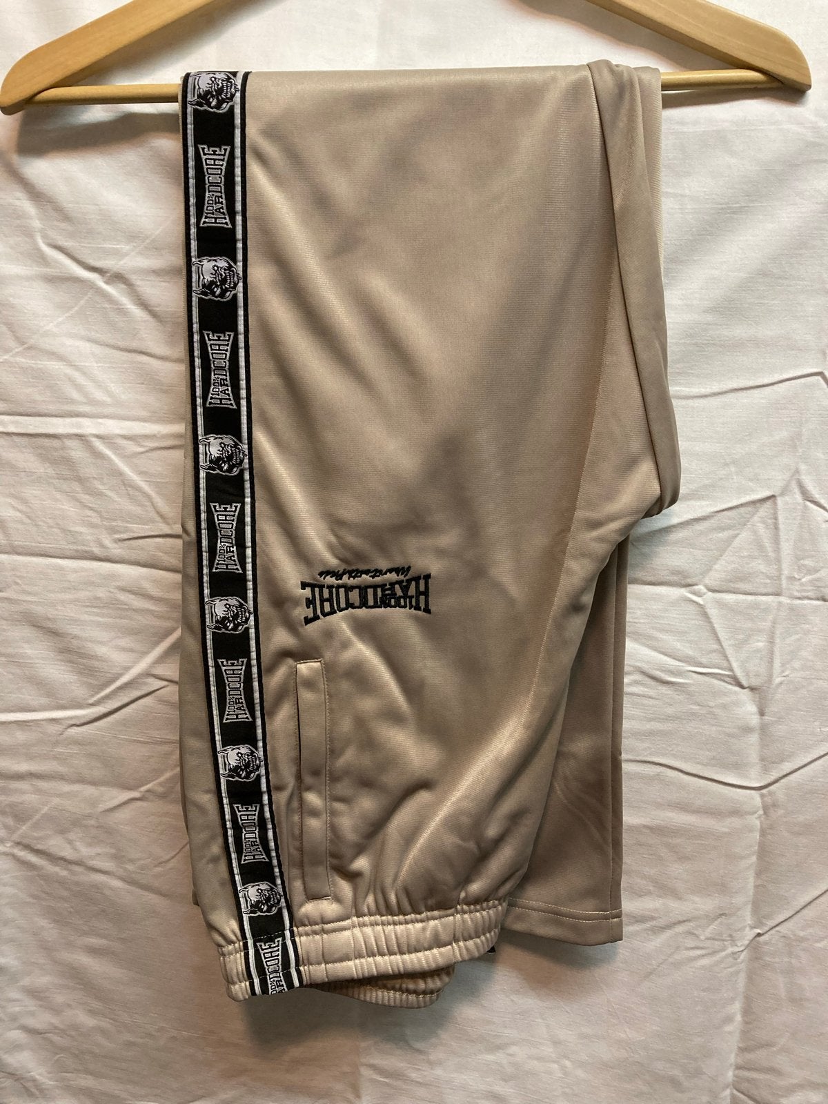 Hardcore broek maat L, Verzenden, Nieuw, Maat 52/54 (L), Beige