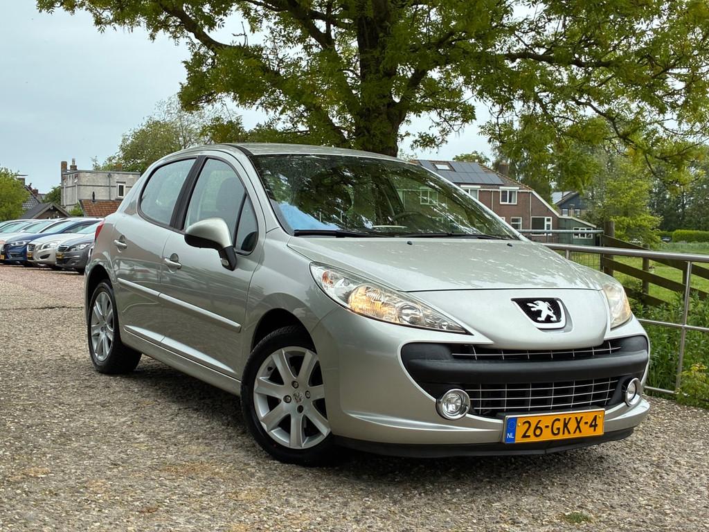 Peugeot 207 1.6 VTi XS Pack | Automaat + '' 123.000 KM '' Nu, Stof, Gebruikt, Zwart, 4 cilinders