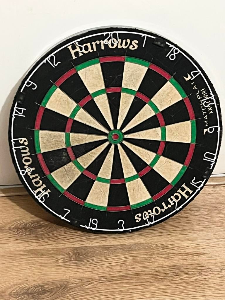 Harrows Matchplay dartbord, Ophalen of Verzenden, Gebruikt, Dartbord