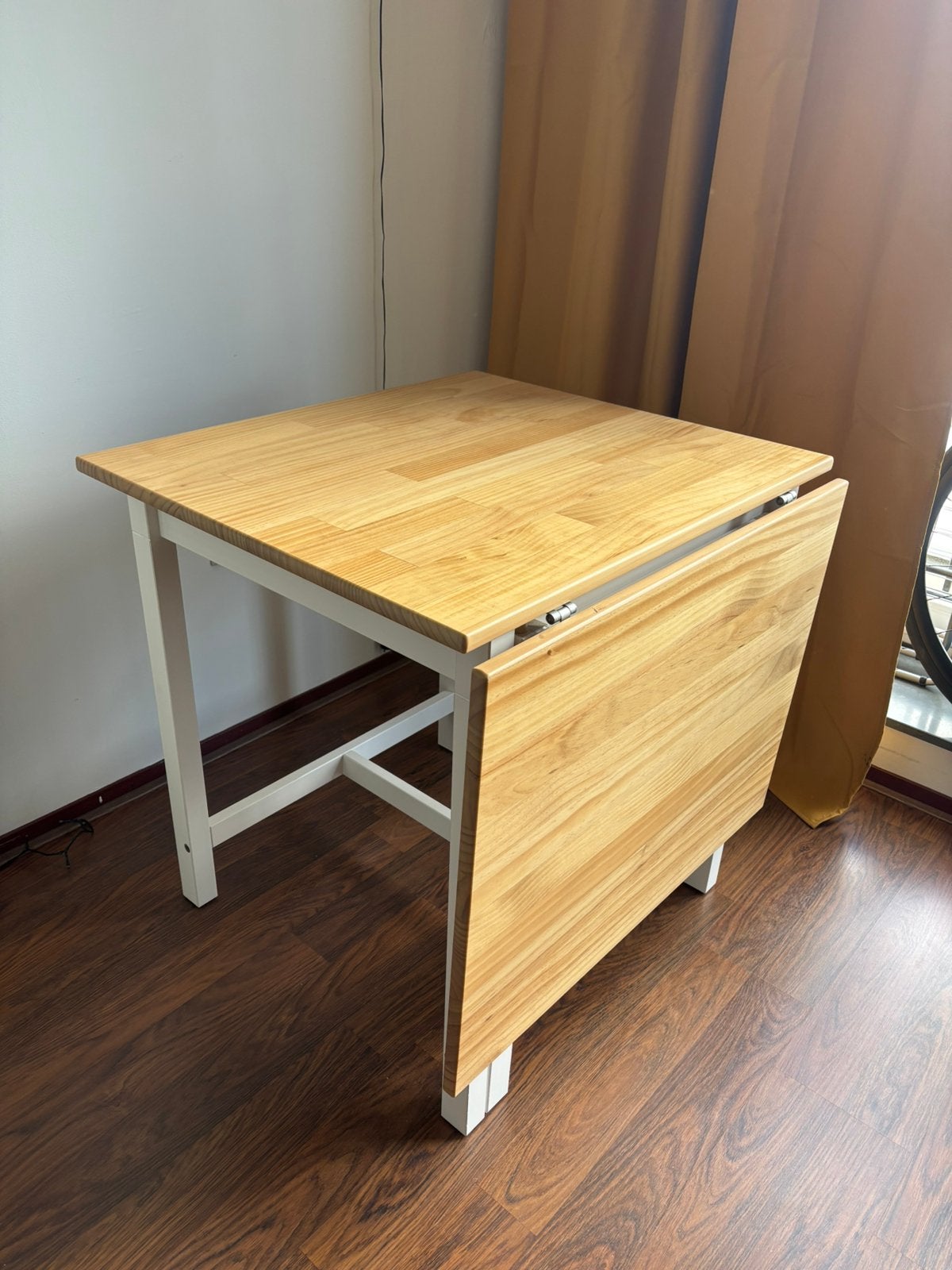Ikea PINNTORP klaptafel, Ophalen of Verzenden, Zo goed als nieuw, Rechthoekig, 50 tot 100 cm