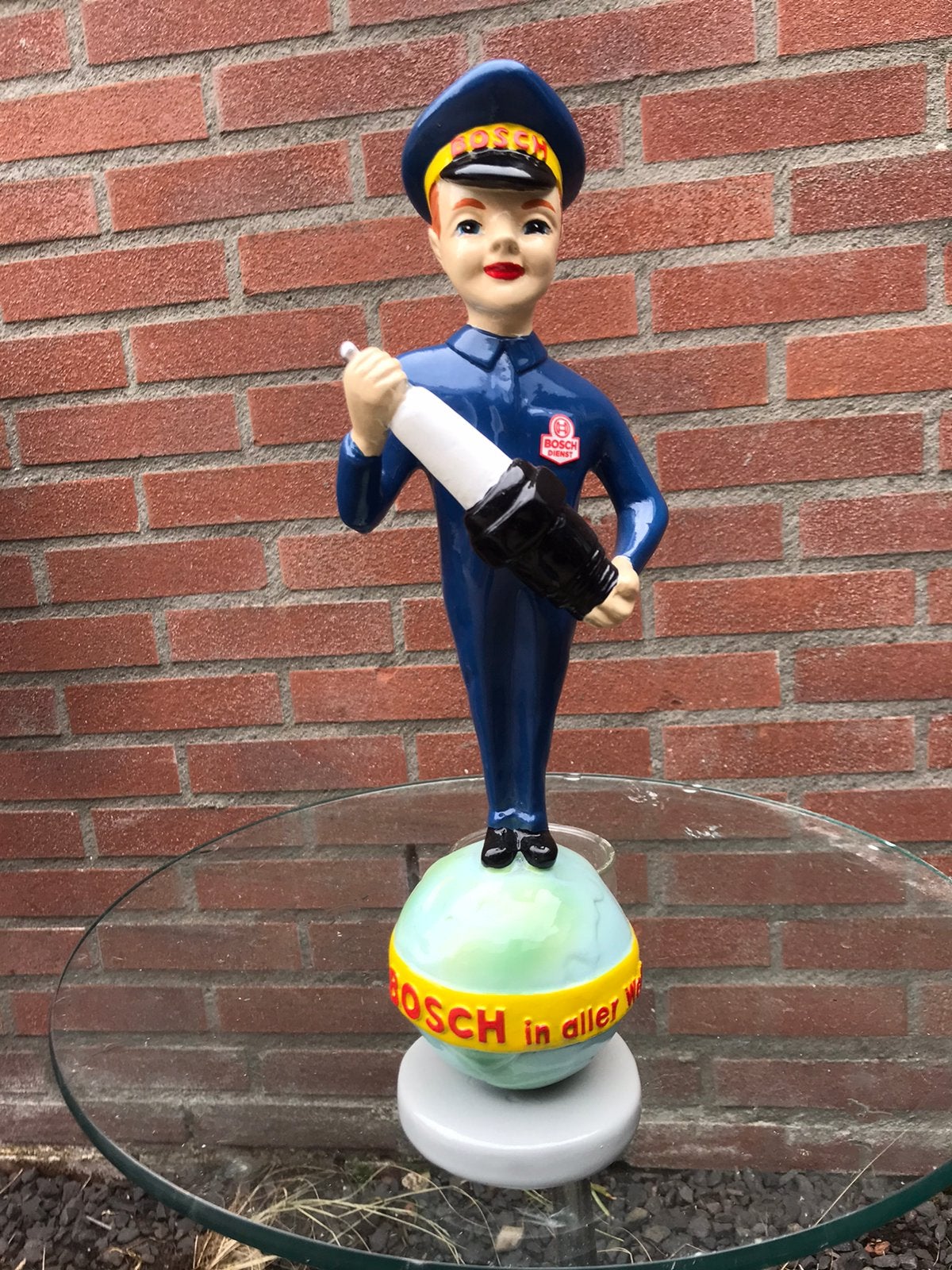 Bosch Accu Pop reclame beeld, Verzamelen, Beelden en Beeldjes, Ophalen of Verzenden, Gebruikt, Mens