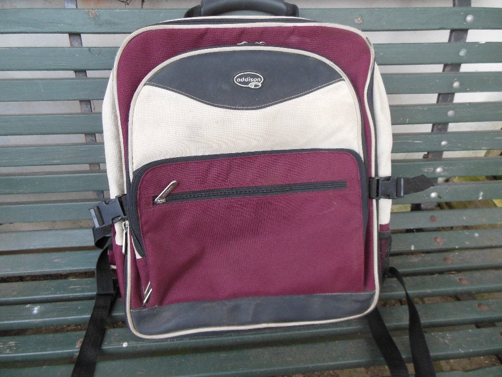 rugtas met laptop tas, Ophalen of Verzenden, Gebruikt, Overige merken, 30 tot 45 cm