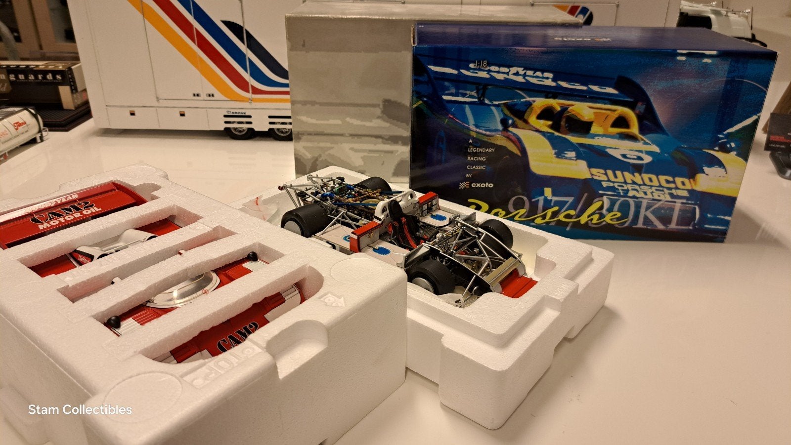 Exoto Porsche 917/30 World Closed Course Speed Record - 1975, Hobby en Vrije tijd, Modelauto's | 1:18, Overige merken, Auto, Ophalen of Verzenden