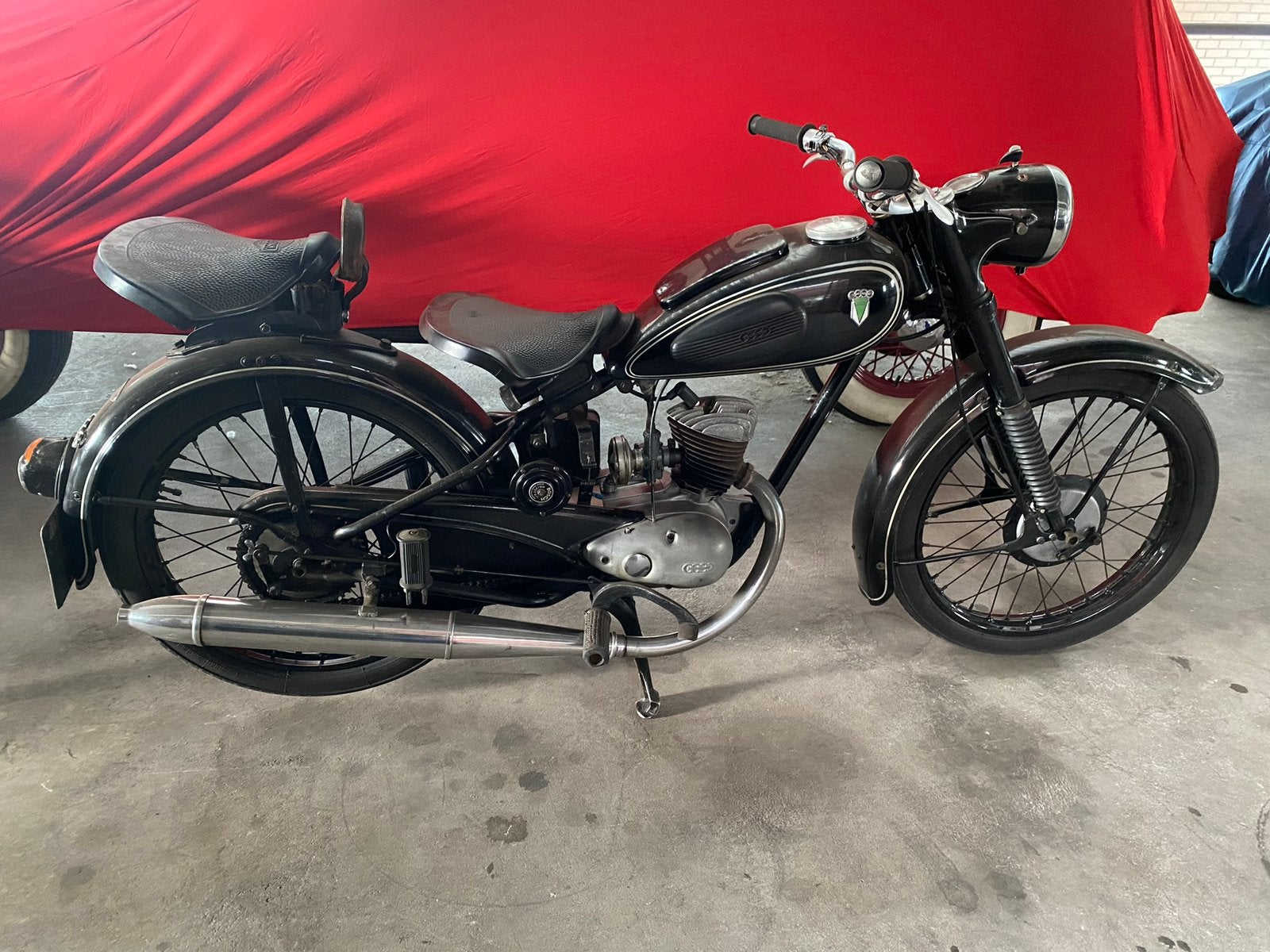 DKW RT 125 uit 1954, org. staat, Motoren, Gebruikt, Overig, Handgeschakeld, 1 cilinder