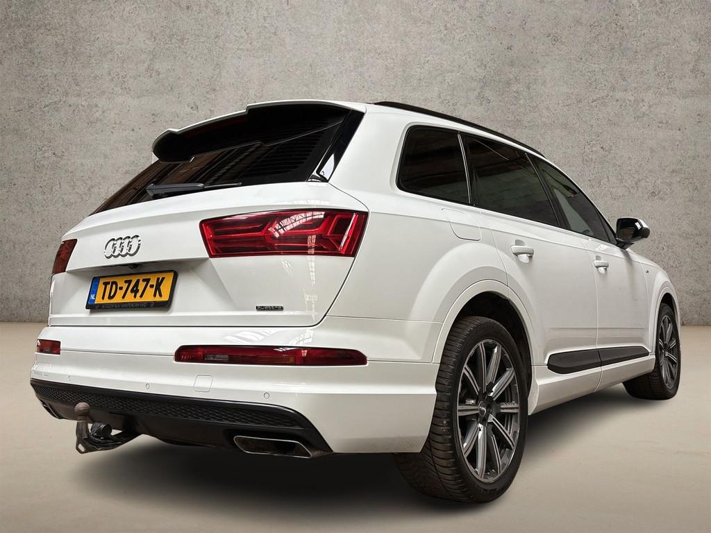 Audi Q7 3.0 TDI quattro S-Line 7 Persoons 272Pk Automaat (PA, Auto's, Audi, Automaat, Gebruikt, 241 €/maand, 7 stoelen