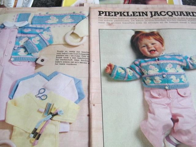 Breipatroon Baby Vest -Trui - Sokjes 6-9-mnd 1-2-jaar  4694, Hobby en Vrije tijd, Breien en Haken, Verzenden, Nieuw, Breien, Patroon of Boek