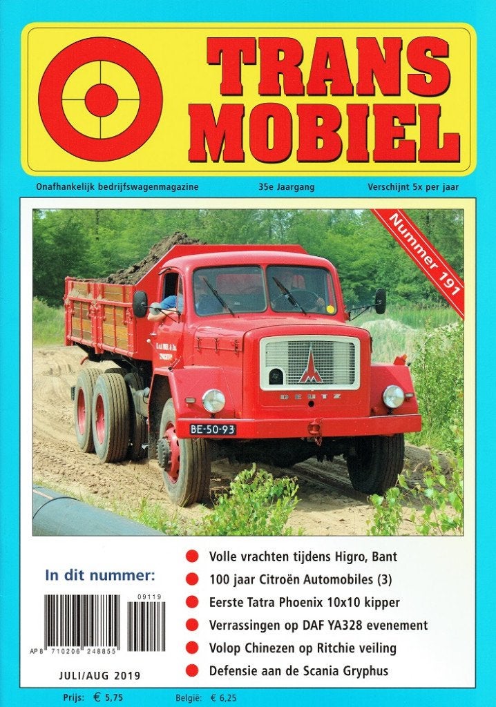 Transmobiel 2019 nr. 191, Boeken, Verzenden, Zo goed als nieuw, Algemeen