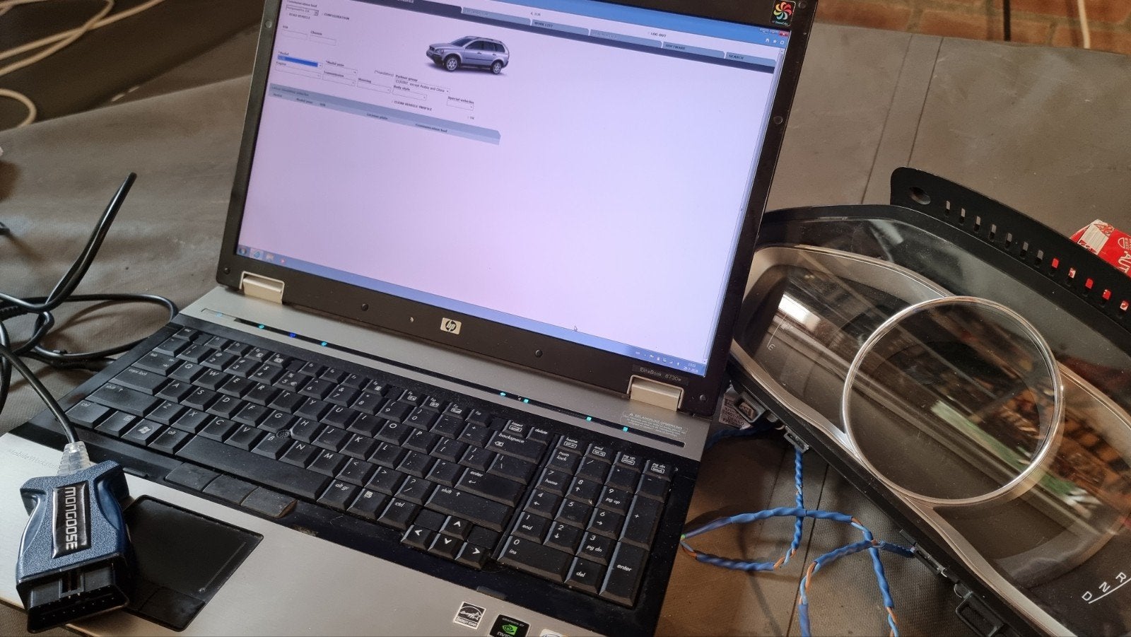 Volvo Vida Dice Diagnoseset met HP Elitebook, Ophalen of Verzenden, Zo goed als nieuw
