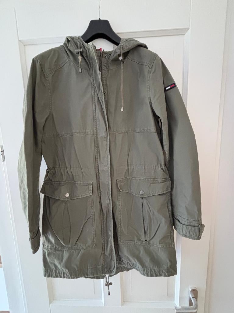 Zomerjas Tommy Hilfiger , legergroen, Kleding | Dames, Blauw, Maat 42/44 (L), Ophalen of Verzenden, Zo goed als nieuw