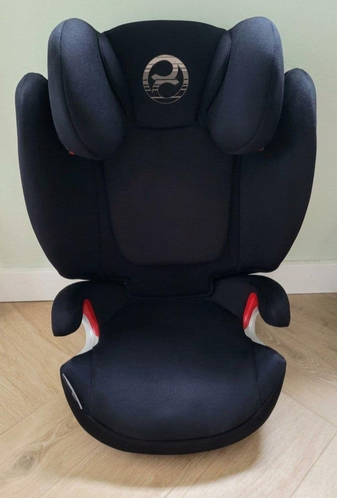 Cybex autostoel solution s-fix zwart, Gebruikt, 15 t/m 36 kg, Isofix, Ophalen