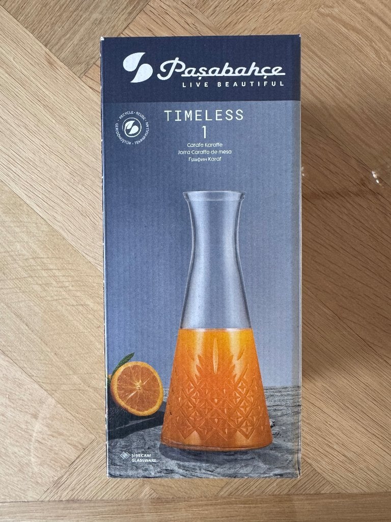 Pasabahce Timeless Karaf - 1.44 liter, Ophalen