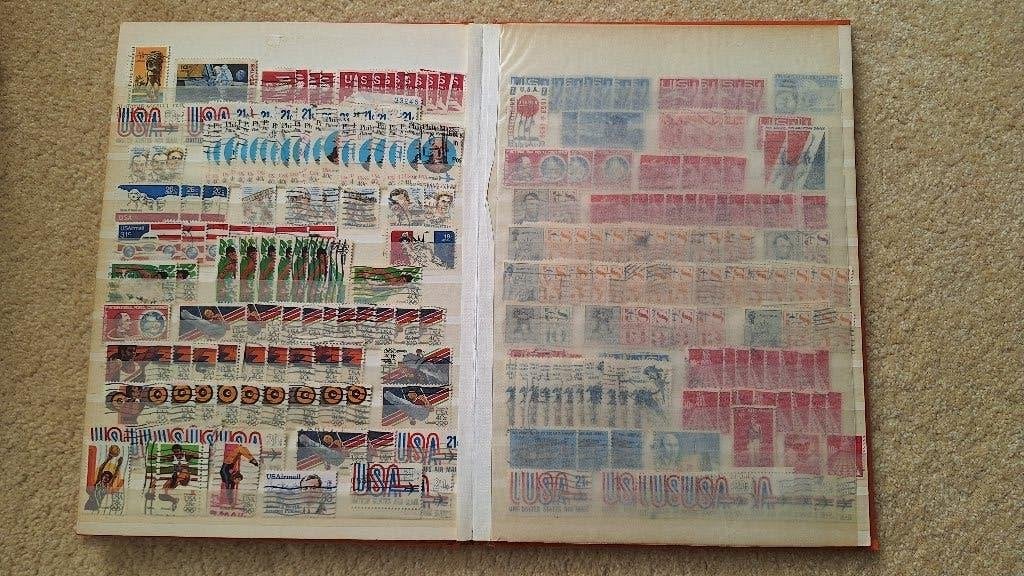 Grote verzameling postzegels Amerika Verenigde Staten VS, Ophalen of Verzenden, Gestempeld, Noord-Amerika