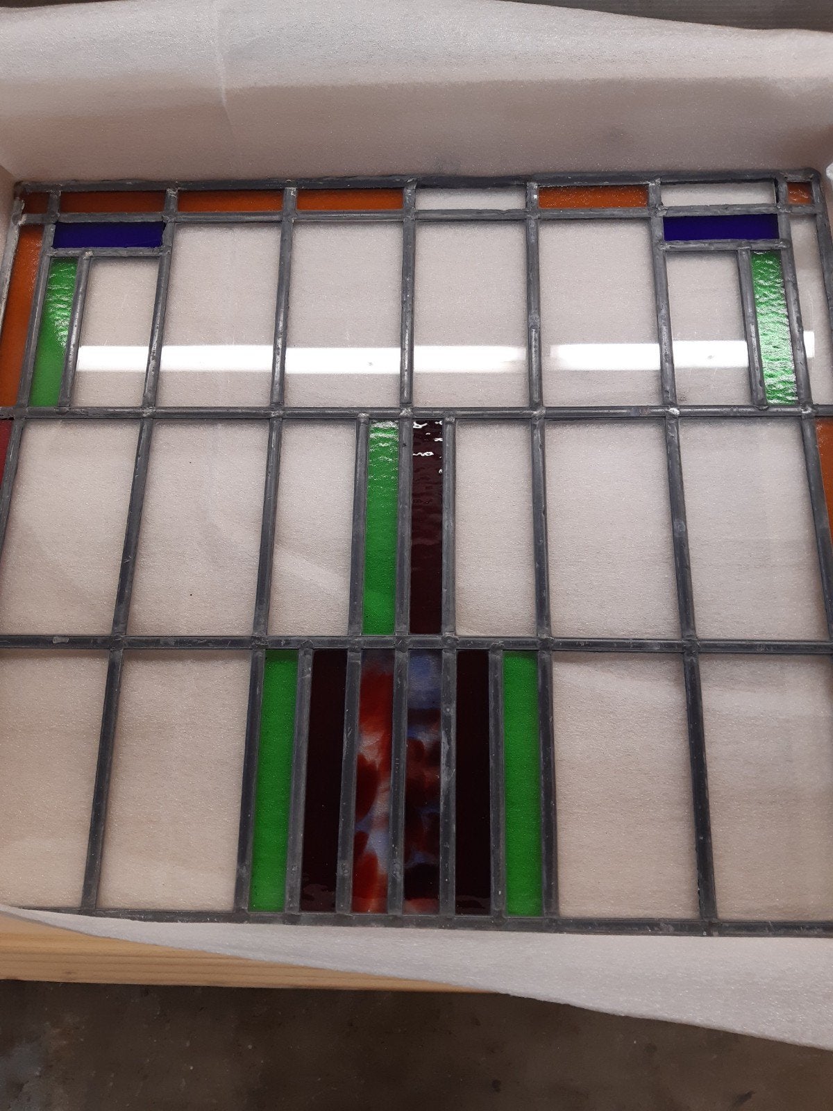 Glas in Lood., Doe-het-zelf en Verbouw, Glas en Ramen, Ophalen, Glas in lood