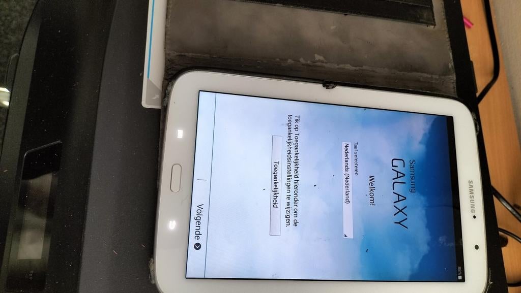 Samsung Galaxy tablet, Ophalen, 10 inch