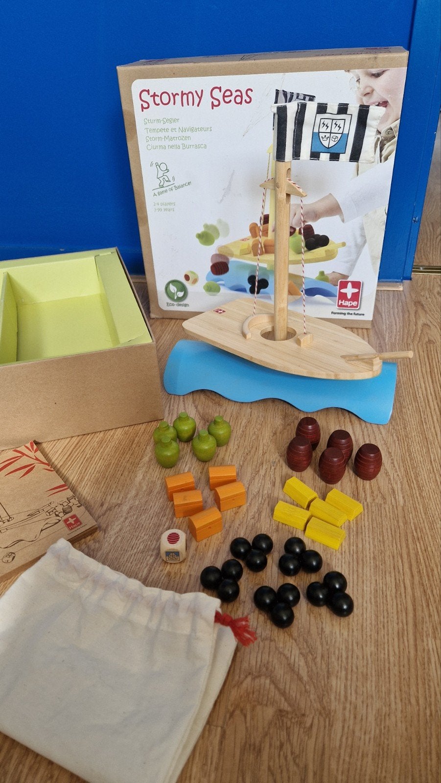 evenwicht spel stormy seas, Ophalen of Verzenden, Zo goed als nieuw