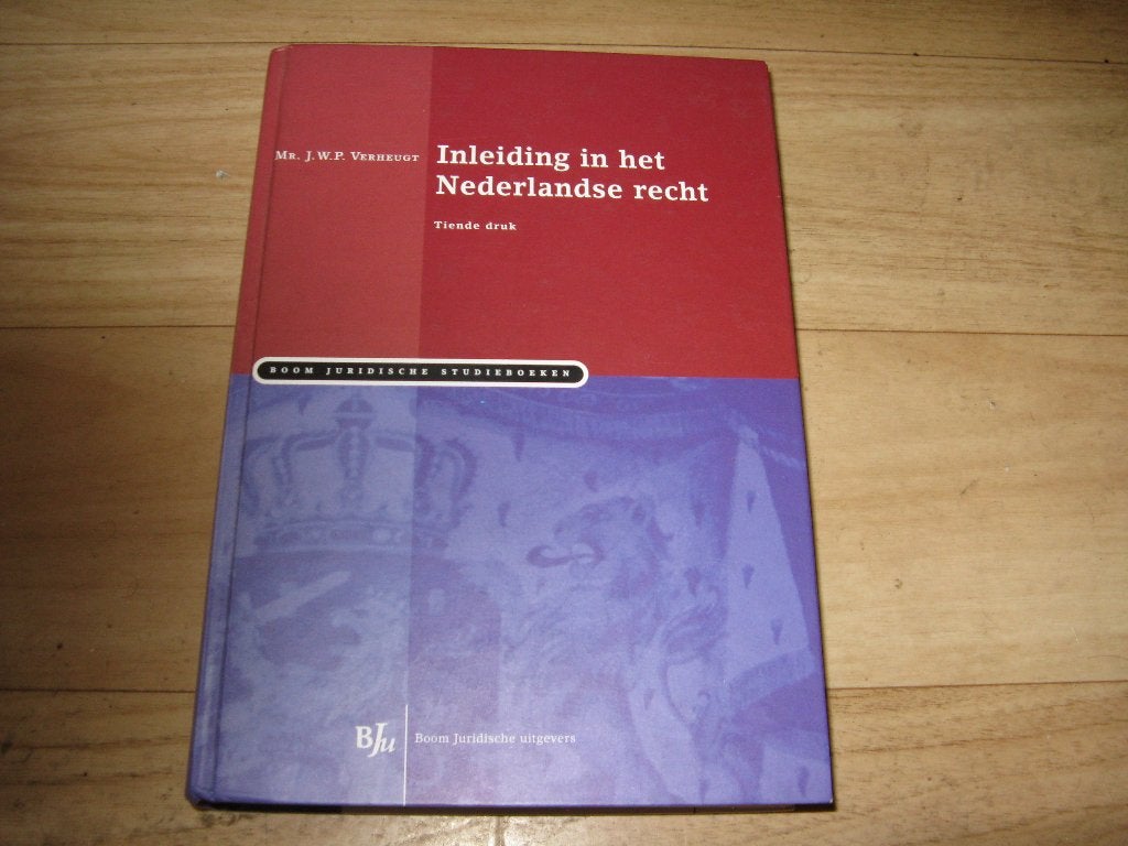 Inleiding in het Nederlandse recht, Boeken, Ophalen of Verzenden, Zo goed als nieuw