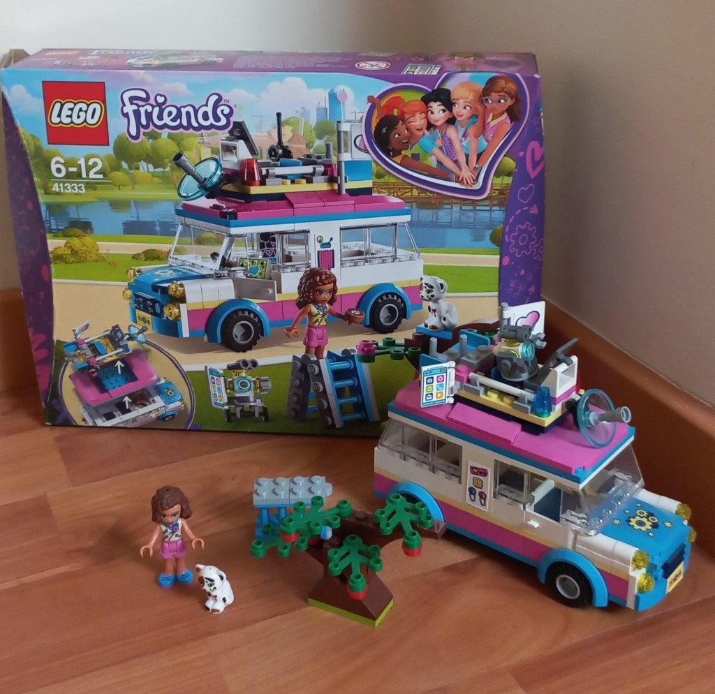 Lego Friends: Olivia's missievoertuig (41333), Inclusief instructies, Gebruikt, Lego, Friends