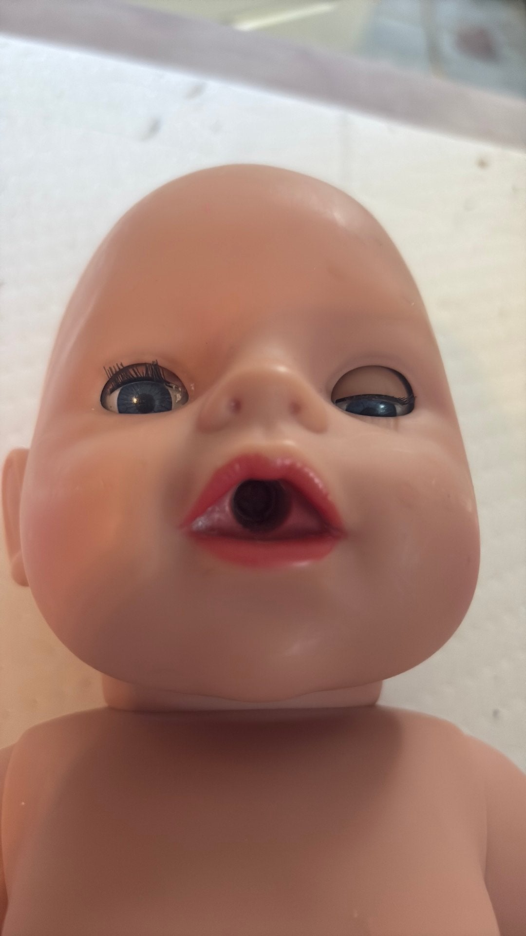 Baby born pop emma, Verzamelen, Poppen, Ophalen, Zo goed als nieuw, Pop