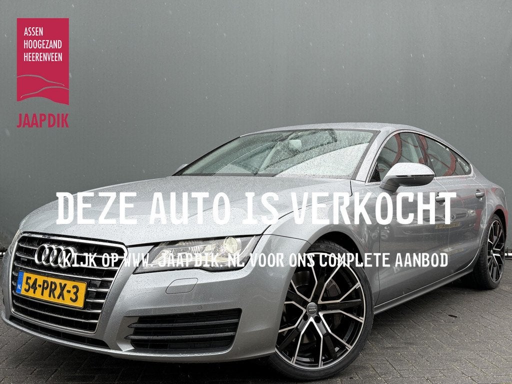 Audi A7 Sportback BWJ 2011 3.0 TFSI 300 PK quattro Pro Line, Auto's, Gebruikt, Huisgarantie, 2995 cc, Met garantie (alle)