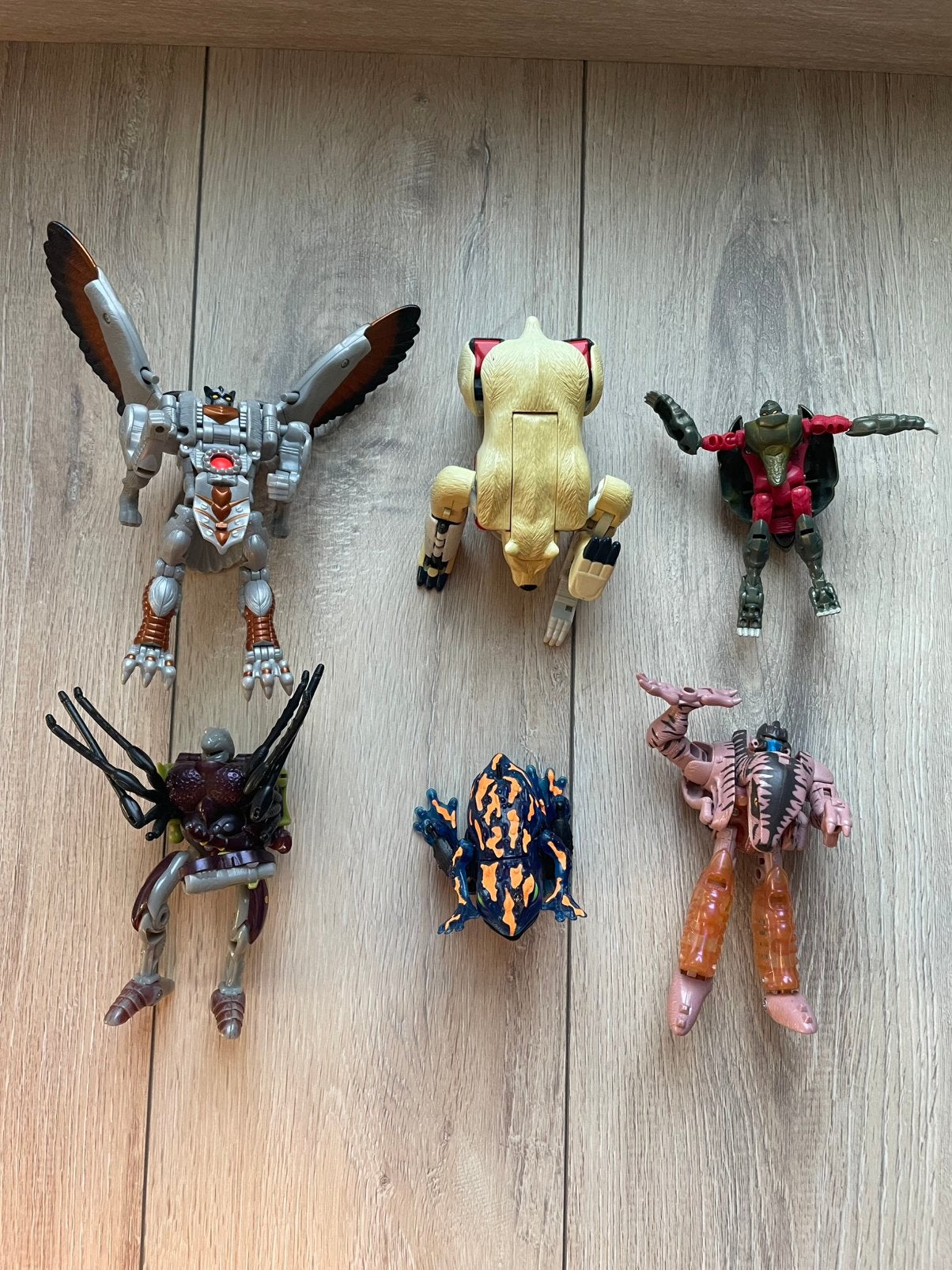 Transformers beast wars figuren, Verzenden, Gebruikt