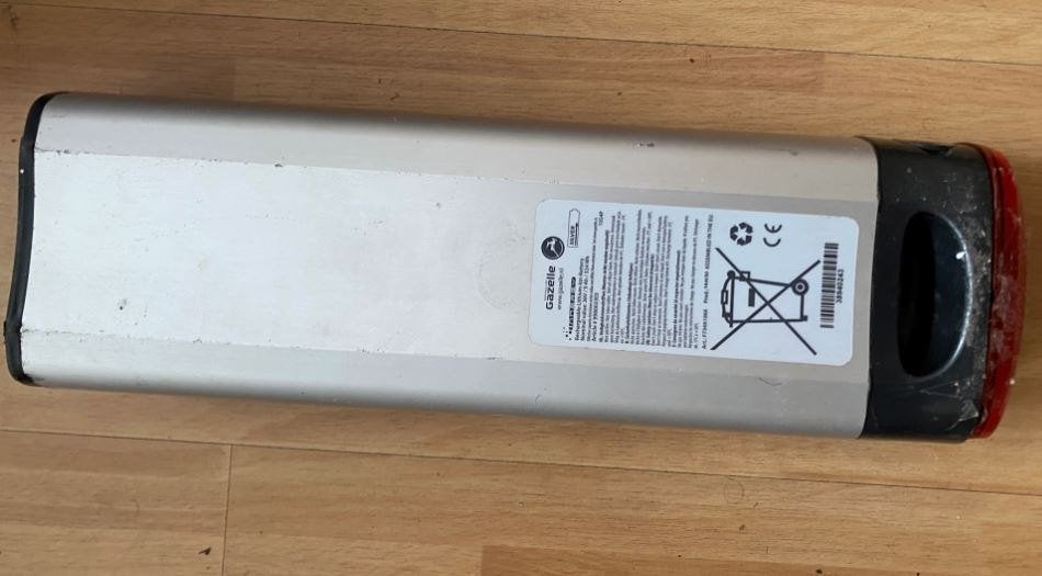 Gazelle accu 36 Volt 9 Ah / 324 Wh, Gebruikt