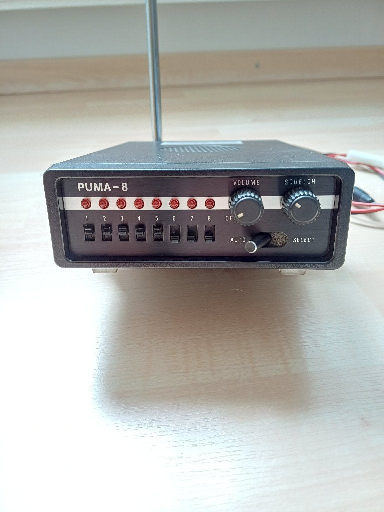 Puma 8 kristalscanner, Telecommunicatie, Ophalen, Gebruikt, Minder dan 30 kanalen