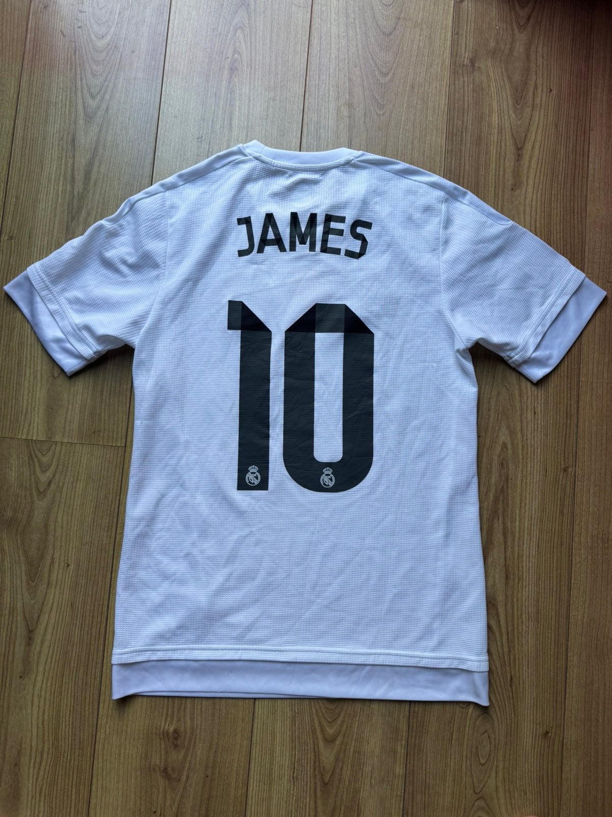 Origineel voetbalshirt Real Madrid James Rodriguez, Ophalen of Verzenden, Zo goed als nieuw, Shirt