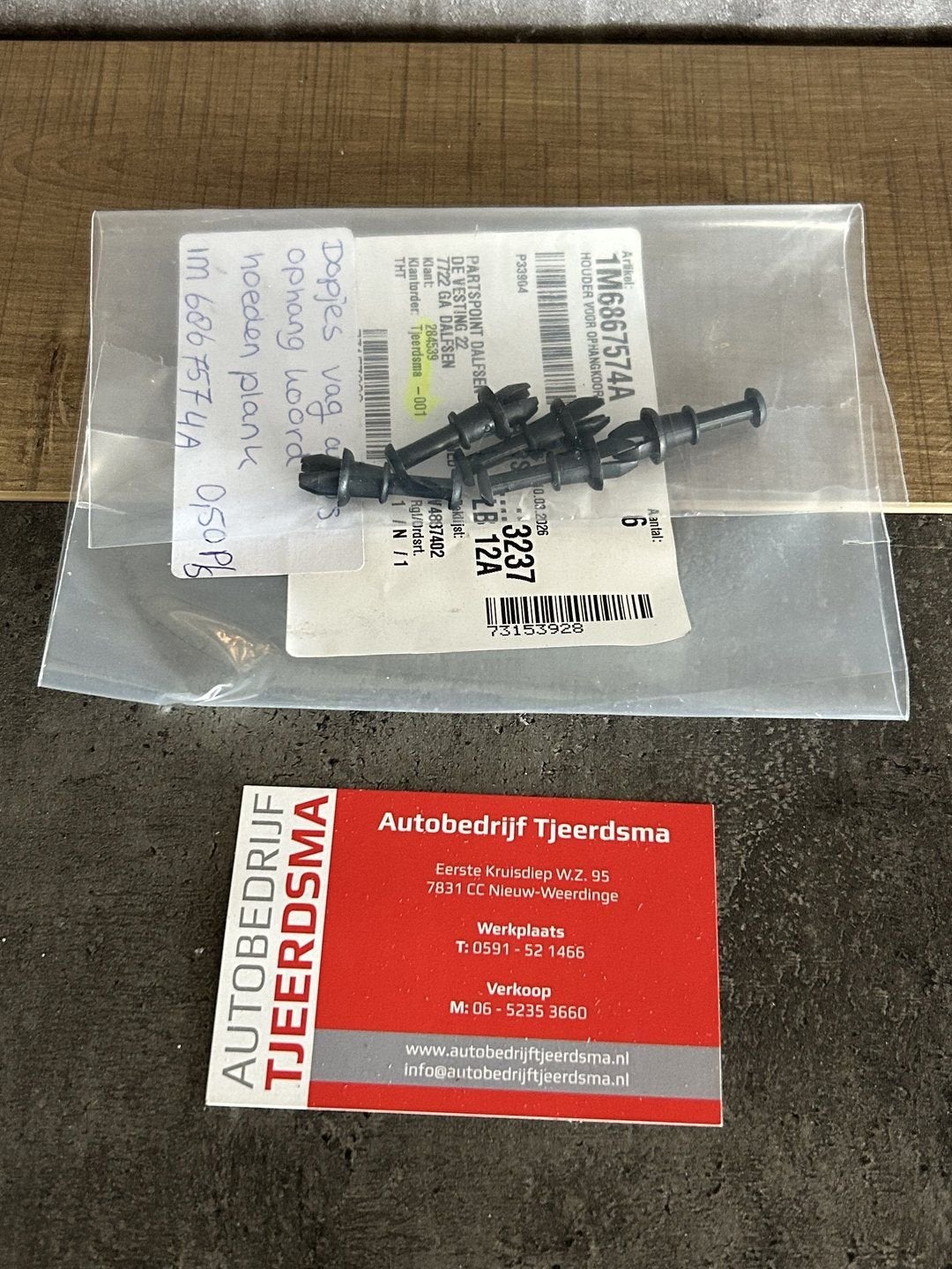 IM6867574A Dopjes ophangkoord hoedenplank, -, -, Nieuw, Ophalen of Verzenden