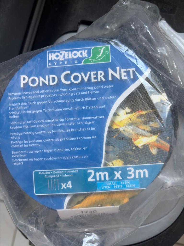 Hozelock Cyprio Vijvernet 2x3m - Bescherming & Schoon, Tuin en Terras, Vijver-toebehoren, Ophalen of Verzenden, Nieuw, Vijvernet