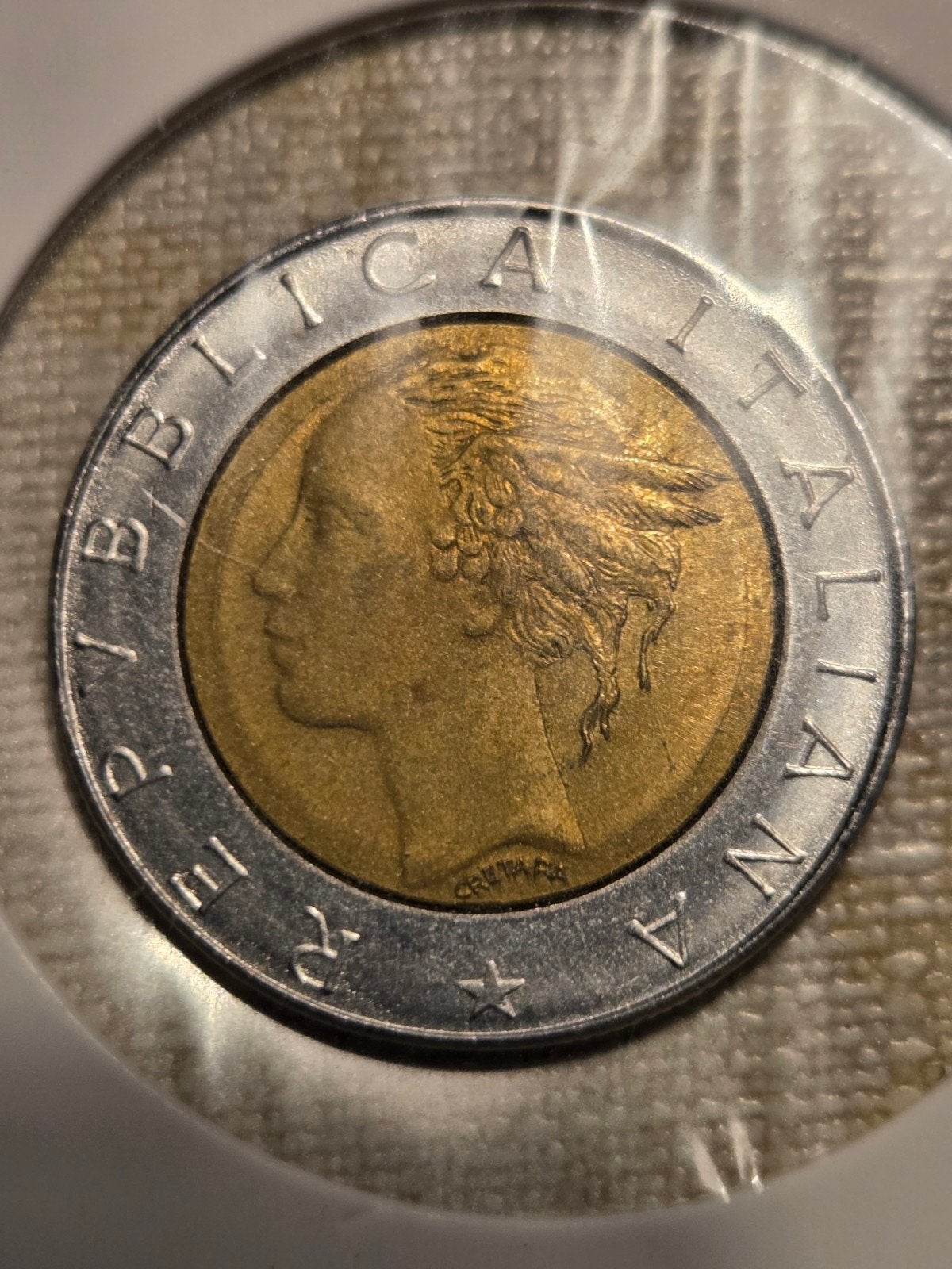 Italiaanse 500 Lire munt 1985, Ophalen of Verzenden, Italië, Losse munt