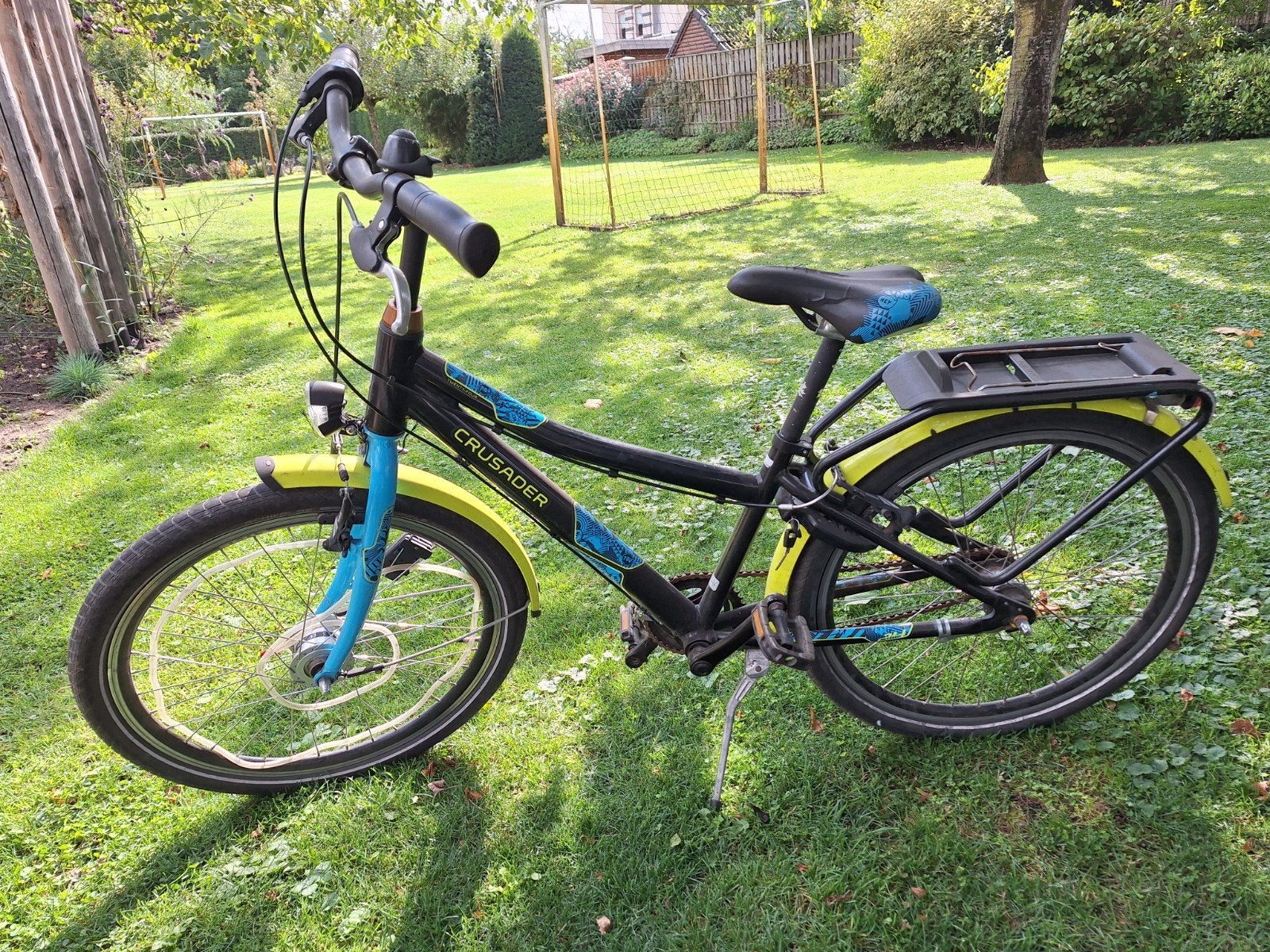 Crusader kinderfiets 24 inch, Fietsen en Brommers, Fietsen | Kinderfietsjes, Ophalen, 20 inch of meer, Gebruikt, Velgrem