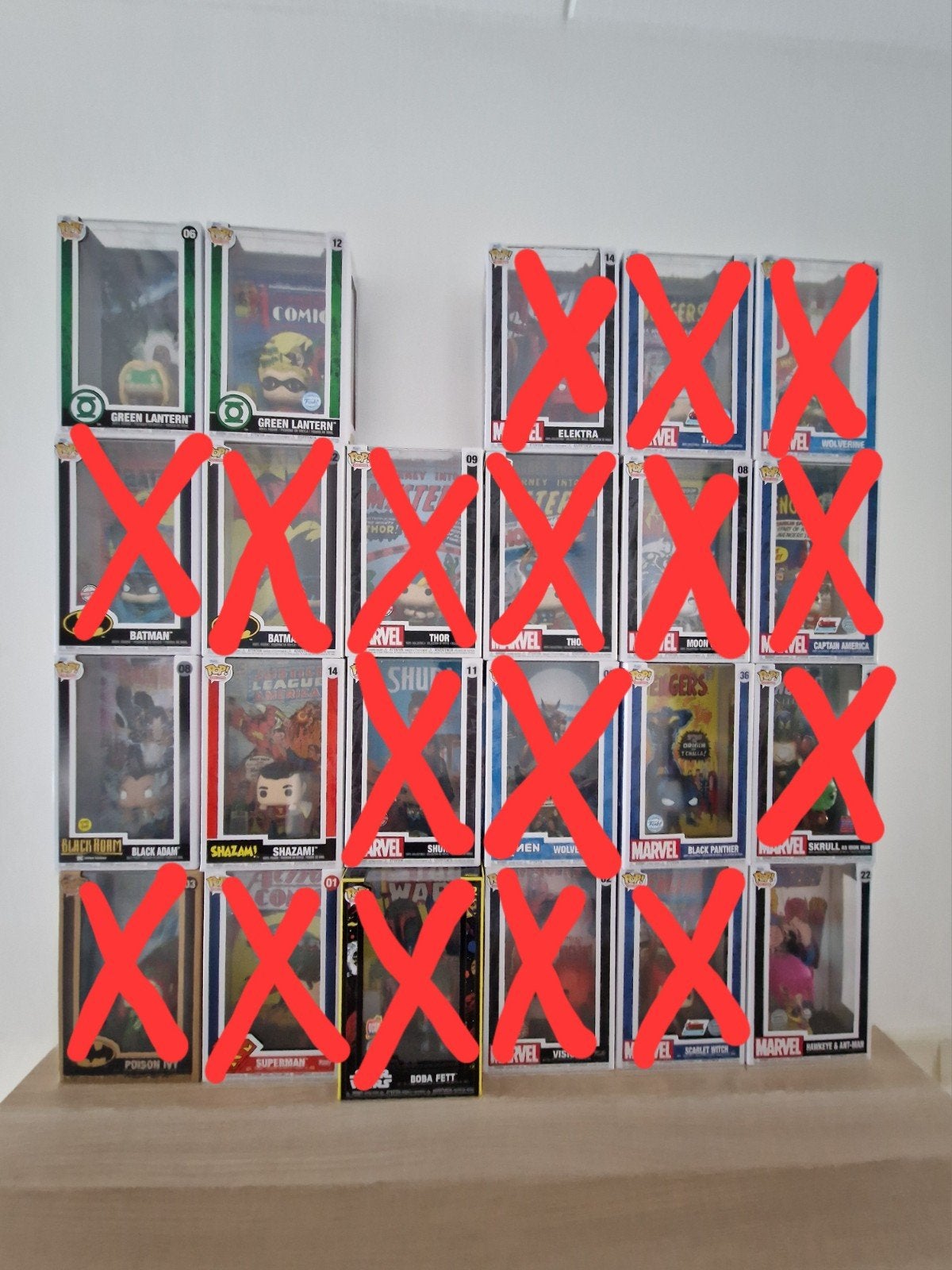 6x Funko Pop! Comic Cover Marvel DC Comics, Ophalen of Verzenden, Nieuw