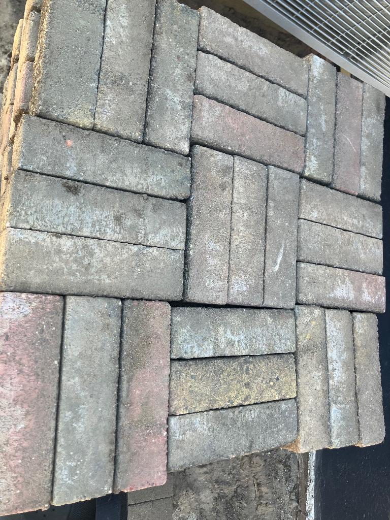 Klinkers, 5x6x20 cm, 550 stuks, Ophalen, Gebruikt, Klinkers, 5 tot 10 m²