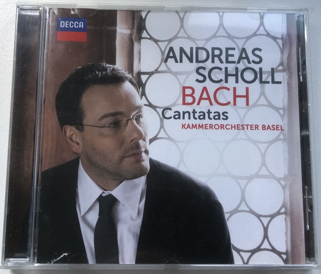 BACH - ANDREAS SCHOLL - CANTATAS, Overige typen, Ophalen of Verzenden, Zo goed als nieuw, Barok
