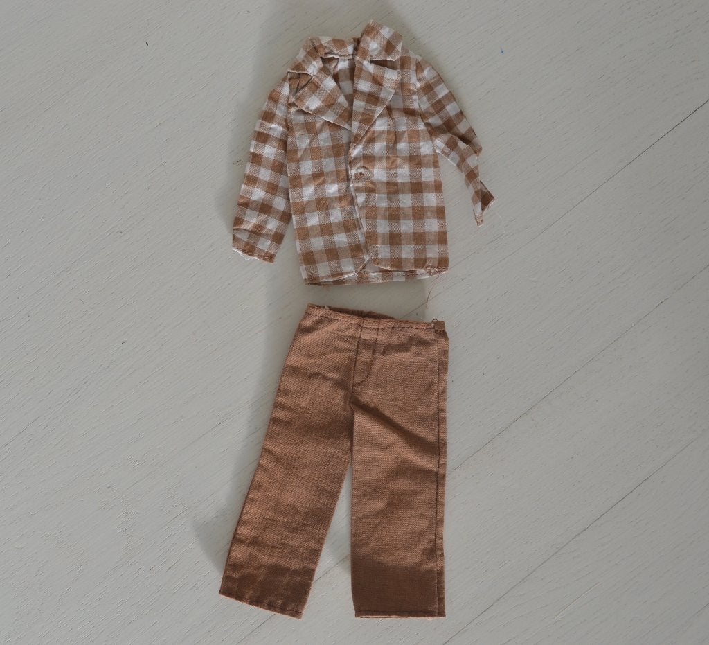 Barbie Ken Vintage Fashion Pieces (Mattel, jaren 70), Ophalen of Verzenden, Gebruikt, Pop